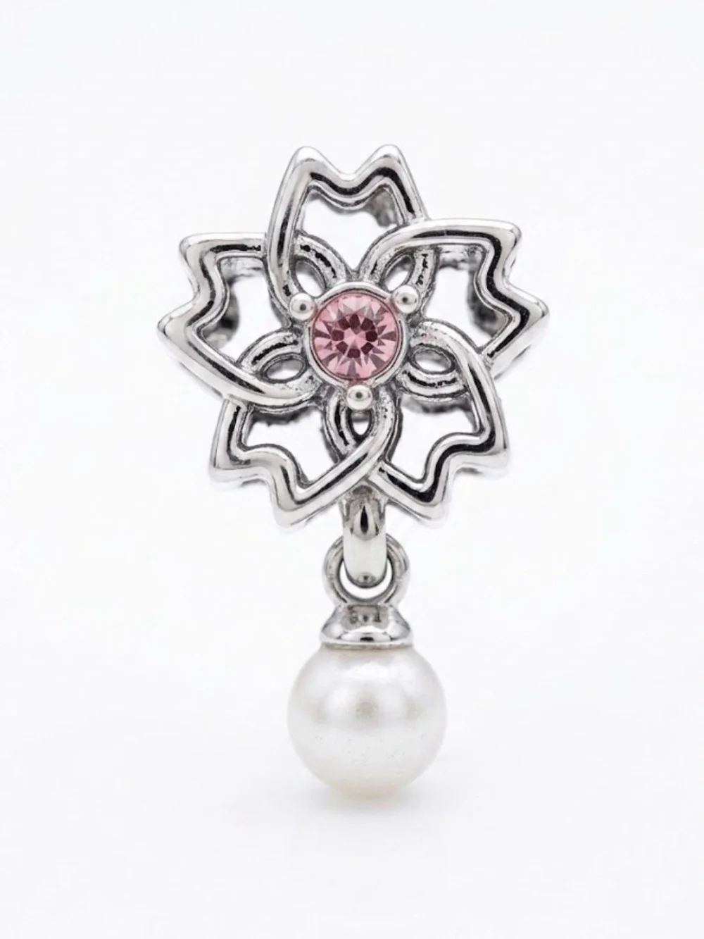 Set of 3 Silver Dangle Pandora Style Charms